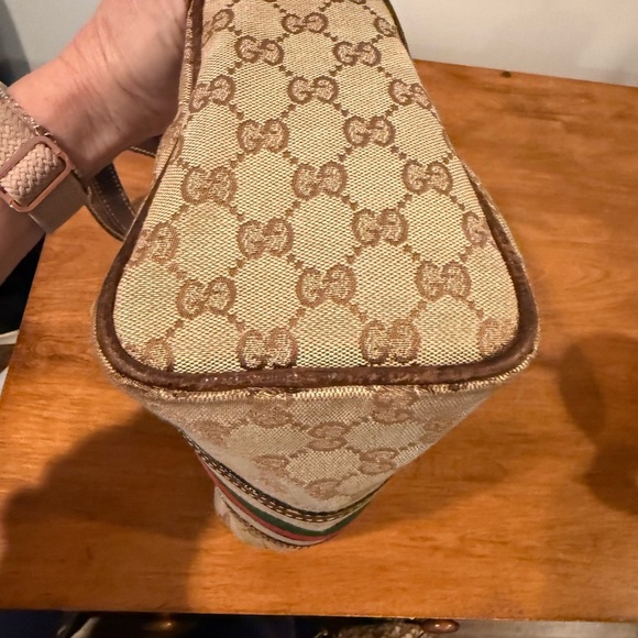 Gucci Vintage Boston Sherry Line Bag - Picture 5 of 13